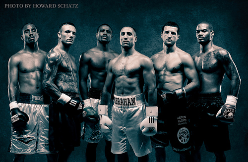 Super Six Competitors: (Froch second from right, Kessler second from left)